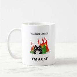 Funny Cat - Es tut mir nicht leid. Ich bin Weihnac Kaffeetasse