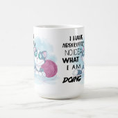 Funny Cat Expressions Unglaublich witzig Zitat Kaffeetasse (Mittel)