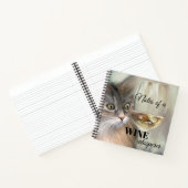 Funny Cat Fine Art Art Lover Notebook Notizblock (Innenseite)