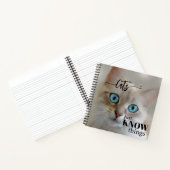 Funny Cat Fine Art Wisdom Notebook Notizblock (Innenseite)