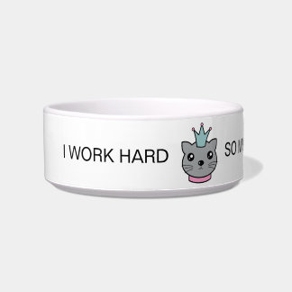 Funny Cat Food Bowl Napf