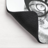 Funny Cat Foto Maus Pad Design Mousepad (Ecke)