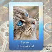 Funny Cat Foto Spielkarten Deck