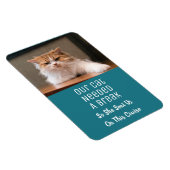 Funny Cat Foto Urlaub Kabine Kreuzfahrtschiff Magnet (Rechte Seite)