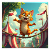 Funny Cat Fotodruck (Vorne)