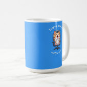 Funny Cat Freak'n Meow Out Kaffeetasse (VorderseiteRechts)