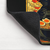 Funny Cat Gamer Men Anime Kawaii Gaming Headset Ca Mousepad (Ecke)