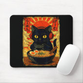 Funny Cat Gamer Men Anime Kawaii Gaming Headset Ca Mousepad (Mit Mouse)
