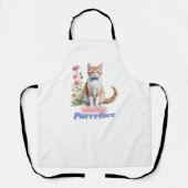 Funny Cat Geschenke für Katzen Liebhaber Schürze (Vorderseite)