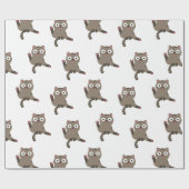 Funny Cat Geschenkpapier (Flach)