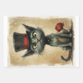 Funny Cat Geschenkpapier Set (Vorderseite 3)