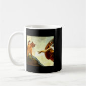 Funny Cat God Creation Of Adam Meme Jesus Christia Kaffeetasse (Links)