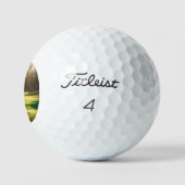 Funny Cat Golf Player, Golfball (Logo)