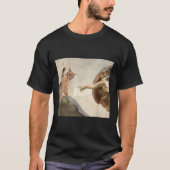 Funny Cat Gott Schöpfung Adam Meme Jesus T-Shirt (Vorderseite)