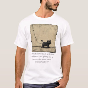 Funny Cat Graphic Design #2 T-Shirt