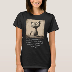 Funny Cat Graphic Design #3 T-Shirt