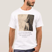 Funny Cat Graphic Design #5 T-Shirt (Vorderseite)
