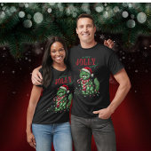 Funny Cat Grumpy Weihnachtsfeiertag T-Shirt