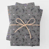 Funny Cat Halloween Geschenkpapier Set (Beispiel)