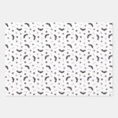 Funny Cat Halloween Geschenkpapier Set (Vorderseite)