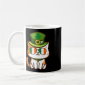 Funny Cat Happy St Patricks Day Kaffeetasse (Links)