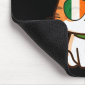 Funny Cat Happy St Patricks Day Mousepad (Ecke)