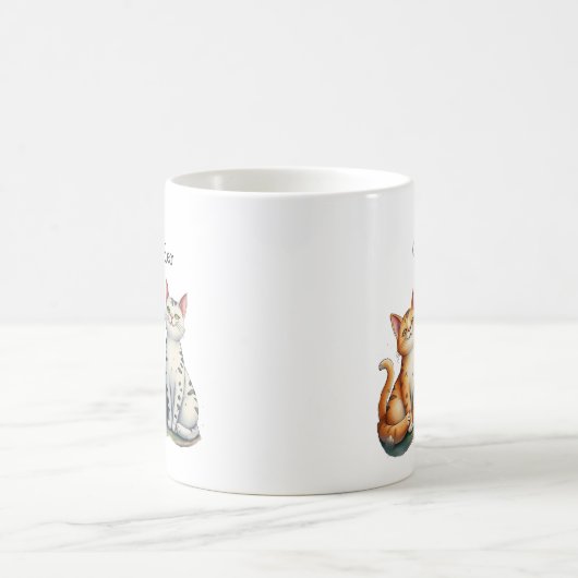Funny Cat Herder Quote Cat Lover Kaffeetasse (Mittel)