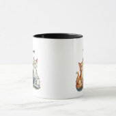 Funny Cat Herder Quote Cat Lover Tasse (Zentrum)