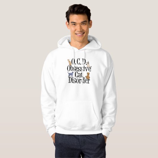 Funny Cat Hoodie (Vorne ganz)