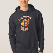 Funny Cat Hoodie - "MEOWDY" (Vorderseite)