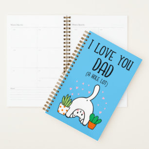 Funny Cat I Liebe Sie Vater A Hole Lot Planer