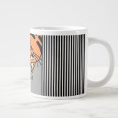 Funny Cat, ich bin nicht arrogant, nur schüchtern Jumbo-Tasse (Rechts)