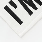 Funny Cat, ich ließ meine Geduld testen, ich bin n Fleecedecke (Ecke)