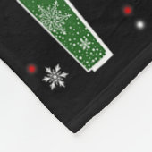 Funny Cat Ich tue, was ich Weihnachten Weihnachten Fleecedecke (Ecke)