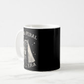 Funny Cat in meiner Feral Bride Era Verlobung Brid Kaffeetasse (Vorderseite Links)