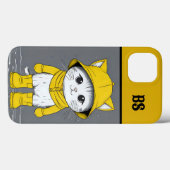 Funny Cat in Rain Boots - Cat Spaß Case-Mate iPhone Hülle (Rückseite (Horizontal))