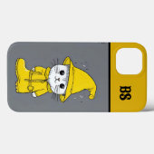 Funny Cat in Rain Boots - Cat Spaß Case-Mate iPhone Hülle (Rückseite (Horizontal))