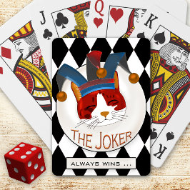 Funny Cat Joker Pantkarts Deck Spielkarten