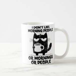 Funny Cat Kaffee Kitten mag ich nicht die Morgenme Kaffeetasse