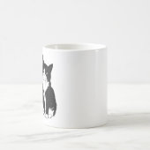 Funny Cat Kaffee Tasse für Erwachsene Funny Cat Zi (Mittel)