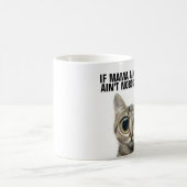 Funny Cat Kaffeepause für Mutter, Mama Kaffeetasse (Mittel)
