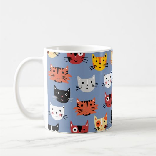 Funny Cat Kaffeetasse (Links)