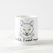 Funny Cat Kaffeetasse (Mittel)