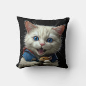 Funny Cat Kissen (Vorderseite)