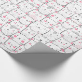 Funny Cat Kittens Cats Kitten Geschenk Geschenkpapier (Ecke)