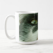 Funny Cat Kitty Pet Photo Kaffeetasse (Links)