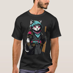 Funny Cat Kitty Pew Gun Meme Rifle Lover Pullover