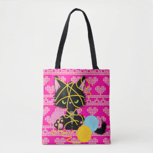 Funny Cat Knetprojekte Tasche