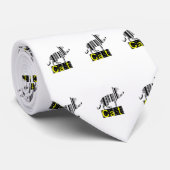 Funny Cat - Krawatte (Gerollt)