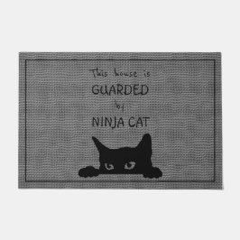 Funny Cat Large Doormat Fußmatte